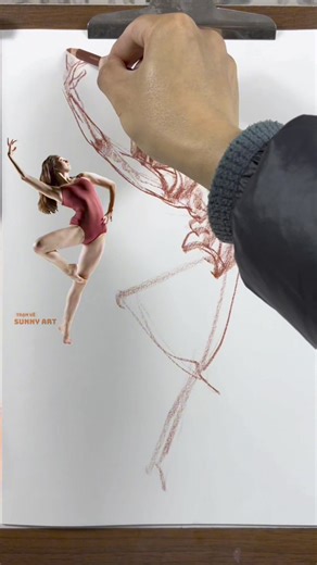 5.4M views · 10K reactions | Cách cao thủ sketch vẽ dáng người  | Trạm Vẽ painting - Sunny art | Facebook