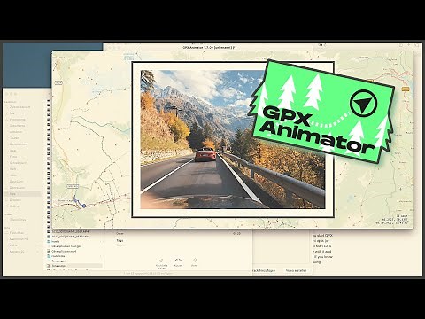 Dynamische Routen-Karten mit GPX Animator