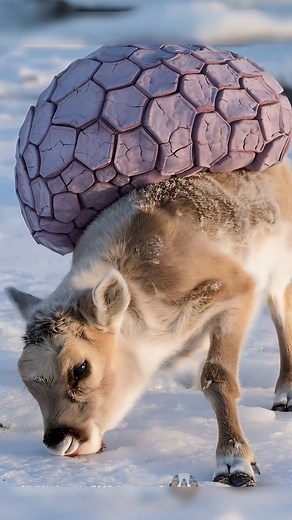 A Touching Tale: How an Arctic Wolf Saved a Reindeer #animalrescue #polarrescue #reindeer | Kingdom of Animals