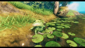 13K views · 12 shares | Necks are lizard-like creatures that live near the water, and their bodies are covered in water lily leaves for camouflage. Rumor has it that their tails are tasty, would you eat one? 年 #Valheim #Gaming #Survival #vikings | Valheim | Facebook