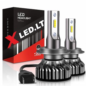 H7 MINI CAN-BUS ZES  300% LED sistema 12V-24V 6500LM.  Produkte naudojami PHILIPS ZES CSP diodai. | XLED - Mėgaukis vairavimu: LED vietoje xenon, LED sertifikuoti žibintai, SUPER LASER LED lemputės, xenon lemputės, žibintų dalys, parktronikai. XLED - Šviesų specialistai!!