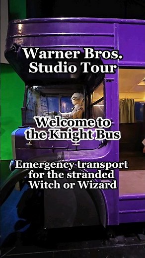 How The KNIGHT BUS Was Filmed!! Warner Bros. Studios Tour London Return to Azkaban Event