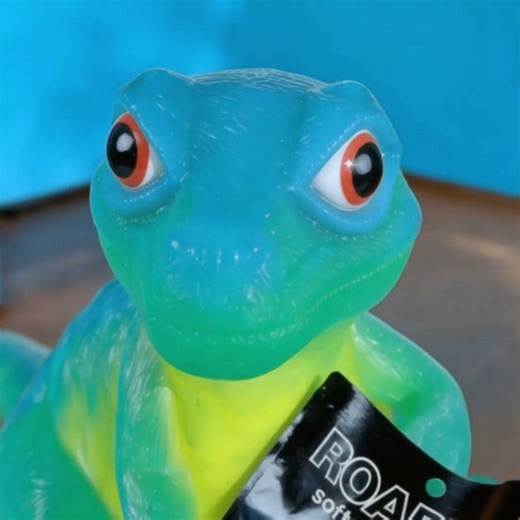 AI commercial concept of gummy candy