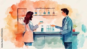 Experts share insights on lab techniques and findings in a focused discussion at a research facility