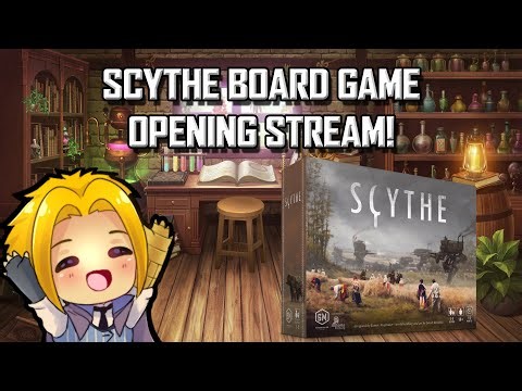 【Hand Cam Stream!】Opening a New Board Game! Scythe!