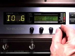 TC-Helicon VoiceLive Video 12 : Adding EQ & Compression