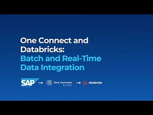 How to Connect SAP and Databricks – Step-by-Step Guide with One Connect
