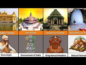 Famous Temples 🛕in India🇮🇳 and their Builders |मंदिर और उनके निर्माता.