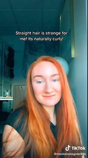 Back to natural hair and no makeup. 🥰 happy ginger. #gingers #gingertok #redhead #jolene #auburnhair #mileycyrus #hairdying #blondestreak #overit