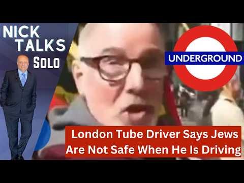 When Did This Become Acceptable? London Tube Driver’s Chilling Warning to Jews