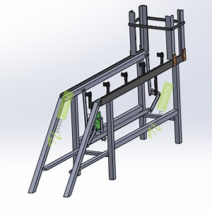 Push Based Box Transport Mechanism
