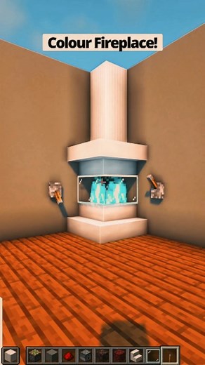 Autro Gamerz on Instagram: "🔥 Blue Fire 🔥 and Red Fire 🔥 Fireplace Tutorial in Minecraft! Want to give your Minecraft builds a truly unique look? In this tutorial, I'll show you exactly how to incorporate colored fire into your designs, focusing on the visually stunning blue flame and the classic red flame fireplaces! Using simple, vanilla Minecraft elements (like Soul Sand/Soul Soil for blue fire), you can instantly upgrade the atmosphere of your castle, base, or cozy cabin. This tutorial is