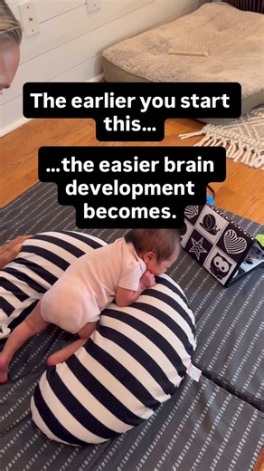 Pediatric brain development Chiro- Dr. Stefanie on Instagram: "That incredible movement you’re seeing in this newborn? It’s not “advanced.” It’s biological design. Babies are born with primitive reflexes — automatic movement patterns that exist for survival. But here’s the part most parents don’t realize: 🧠 Reflexes are meant to mature into conscious movement. And when we give babies the right opportunities early — like tummy time with gentle elevation — those reflexes: • strengthen neural path