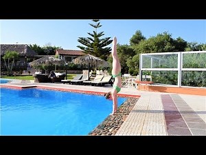 Gymnastics Tricks At The Pool!