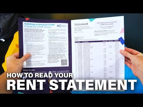 How To Read Your Rent Statement | CCHA