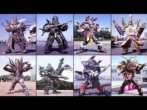 All Abaranger Monsters/Villains