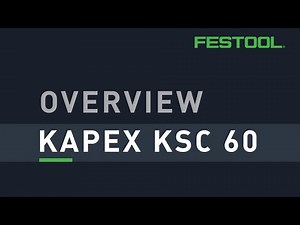 Overview: KSC 60 Cordless Sliding Compound Miter Saw