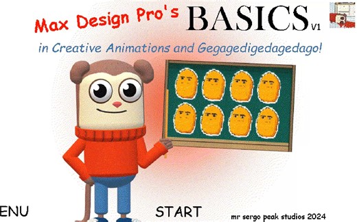 【Baldi Mod】Max Design Pro's Basics in Creative Animations and Gegagedigedagedago