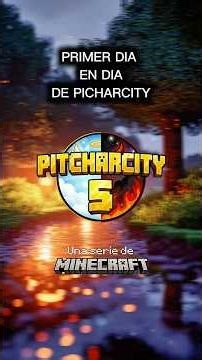 Mi primer día en pitcharcity la MEJOR serie de MINECRAFT❤️ #minecraft #minecraftshorts #twitch #pov