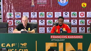 François Kamano s'exprime après la victoire éclatante du Syli National ! Au terme de la belle performance 3-0 contre l'Éthiopie, François Kamano a livré une analyse sur le match et les ambitions du Syli pour la suite. Un discours empreint de détermination et d'engagement. #Syli #fgf #gbingbinso #can2025morocco #syli #Guinee #Gbingbingso #sylinationaldeguinée #sylinational #FGF | Fédération Guinéenne de Football-FGF