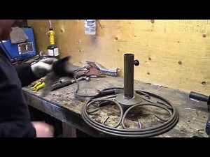 Fixing a Broken Patio Umbrella Base with TIG Welding