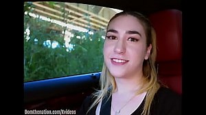 Pee drinking in the words for filthy sub girl Lexi Grey &lpar;authentic domination documentary series&rpar; at Lucasporn.com