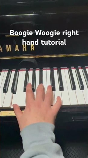 BOOGIE WOOGIE RIGHT HAND TUTORIAL!!