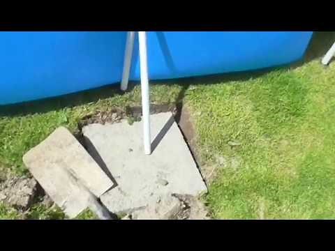 How To Stop Your Above Ground Swimming Pool Sinking Into The Ground