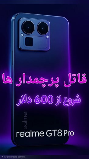 @shahab.tek on Instagram‎: "🔴 **سامسونگ و اپل باید بترسن! ☠️** ریلمی با **GT 8 Pro** رسماً دیوونه‌بازی درآورده. یه گوشی که هم دوربینش عوض میشه، هم باتریش تموم نمیشه! 🤯 خلاصه وحشتناک‌ترین مشخصات سال ۲۰۲۵ با قیمت ۶۰۰ دلار: ✅ **اولین ماژول دوربین قابل تعویض دنیا** (Swappable) 🔄 ✅ **لنزهای افسانه‌ای RICOH** (کیفیت دوربین‌های حرفه‌ای) 📸 ✅ **چیپست Snapdragon 8 Elite Gen 5** (قوی‌ترین پردازنده حال حاضر) 🚀 ✅ **باتری غول ۷۰۰۰ میلی‌آمپر** (پاوربانک سیار!) 🔋 ✅ **شارژر ۱۲۰ وات** داخل جعبه ⚡️ 💵 **قیمت