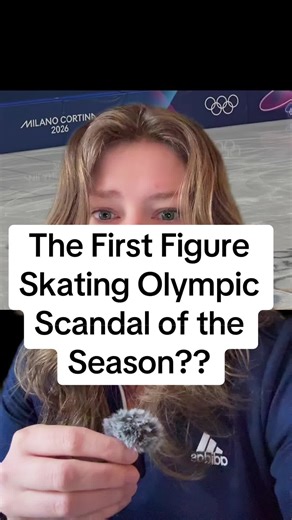 Scandal? In figure skating? Groundbreaking #milanocortina2026 #olympics #greenscreen