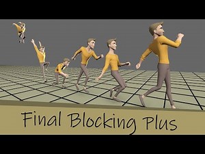 Key Frame animation tutorial part 5: blocking plus 2