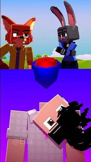 Fix Jinu Face with NICK and JUDY? | Zootopia 2 Minecraft Animation #zootopia2 #animation