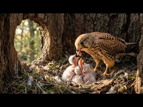 From Hidden Nest to Fearless Hunter The Incredible Life Journey of the Eurasian Kestrel