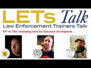 LETs Talk Live: 05 - The continuing need for instructor development