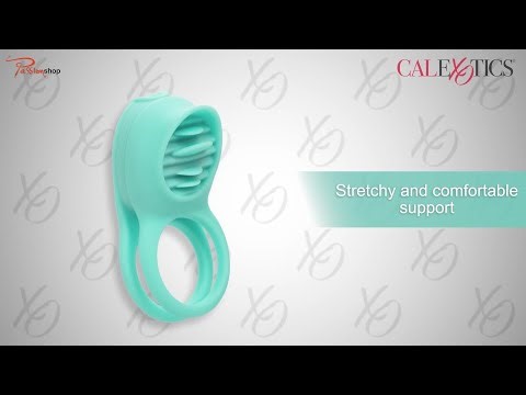 Couple's Enhancers Silicone Rechargeable French Kiss Enhancer Demo