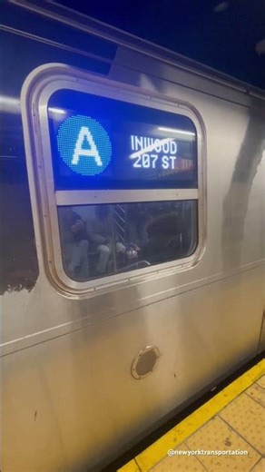 🚇 Brand New R211 Uptown A Express Pulling Out of 42 St to Inwood–207 St | NYC Subway