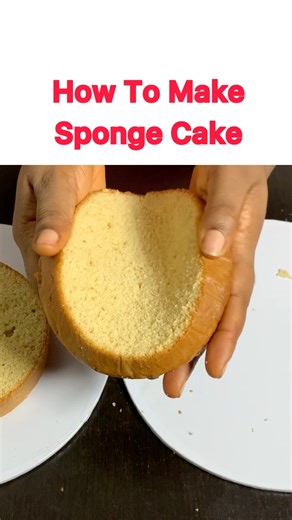 How To Make Sponge Cake At Home. #spongecake #cake #sponge #howtomakespongecakeathome. | 12StarConfectionery