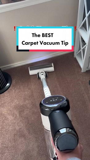 Cross-Pattern Vacuuming: Deep Clean Your Carpets!