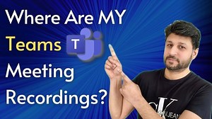 Where is My Teams Meeting Recording Saved?  - Teams Recording File Location