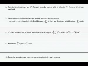 Tips for AP Calculus AB Exam(1)