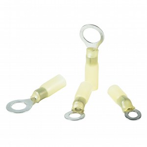 [Hot Item] High-Quality Yellow Waterproof Heat Shrink Ring Crimp Terminals for Electronics