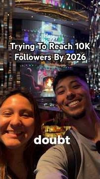 Trying to Reach 10K Followers by 2026 #contentcreator #fyp #goal