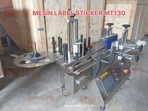 Mesin label sticker MT 130 Digunakan untuk memasang dan menempel...