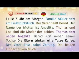 Deutsch Lernen A1 hören & sprechen & lesen A1 17