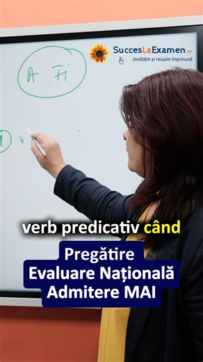 📘 Valorile morfologice ale verbului „A FI” – explicate simplu și clar Cauți o explicație logică și ușor de înțeles pentru valorile morfologice ale verbului „a fi”? Fie că te pregătești pentru Evaluarea Națională, fie pentru Admiterea la Poliție sau Jandarmi, acest clip e pentru tine. Prof. dr. Alina Nicola explică tot ce trebuie să știi — cum recunoști valorile verbului, cum se folosesc în exerciții de examen, și ce capcane trebuie să eviți. 🧩 Ai nevoie de claritate, nu de teorie complicată. T