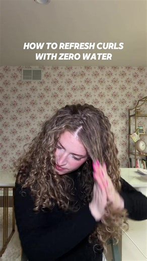 Refreshing Curly Hair Tutorial Without Water