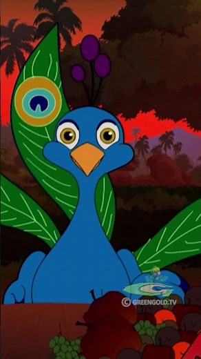 Peacock king #chhotabheem