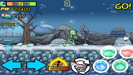 怀旧游戏，不用大招，用刀和手打，×1.1倍速纯视频，用第四个角色打第五星球的boos，攻击速度最快的，身法极好，能发射水球攻击。（太空精英）