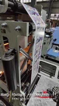 DABA 6-color 2-tower Type Adhesive Label Flexo Printing Die Cutting Machine