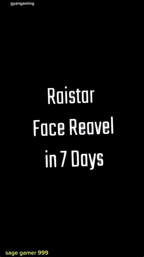 Raistar face reveal #raistar #freefire #gyangaming #facereveal #viral #shrots #reels